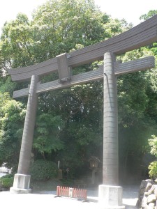 高千穂神社の鳥居